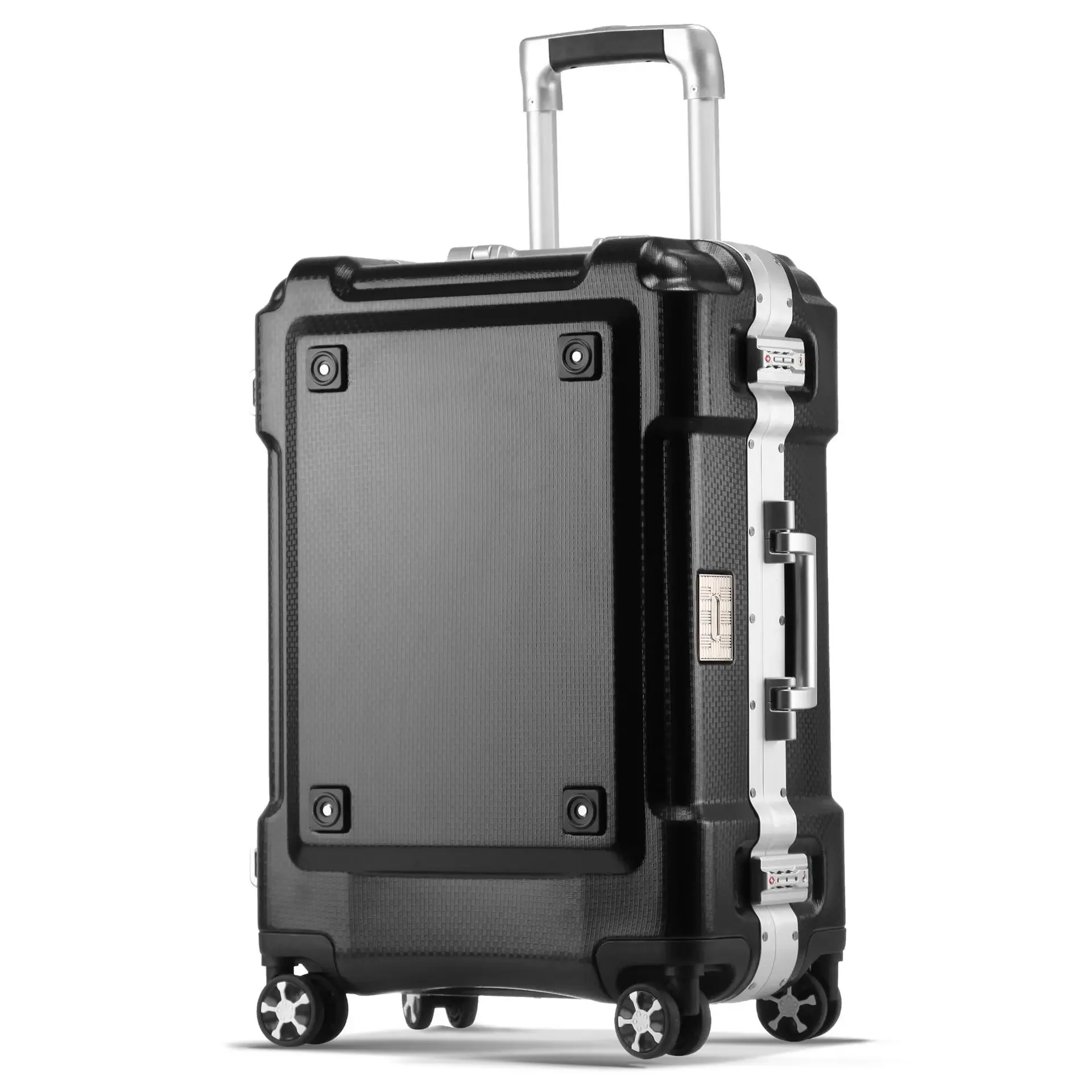 Aluminum Frame Suitcase with Cup Holder 20 Inch Boarding Box 24 29 Inch Travel Case New Multifunctional Trolley Case