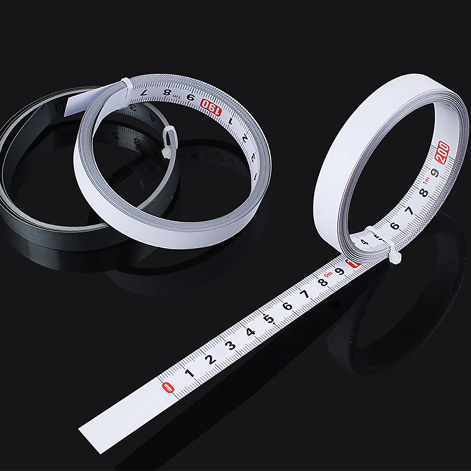 Positive Direction Metal Adhesive Ruler High Stickiness Self Adhesive Linear Scale Factory Woodworking Equipment Positioning