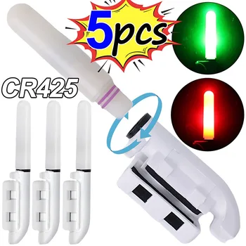 防水釣り電子ロッド発光スティックライト LED 取り外し可能なフロートタックルナイトロックフィッシング Accessorie CR425 バッテリー