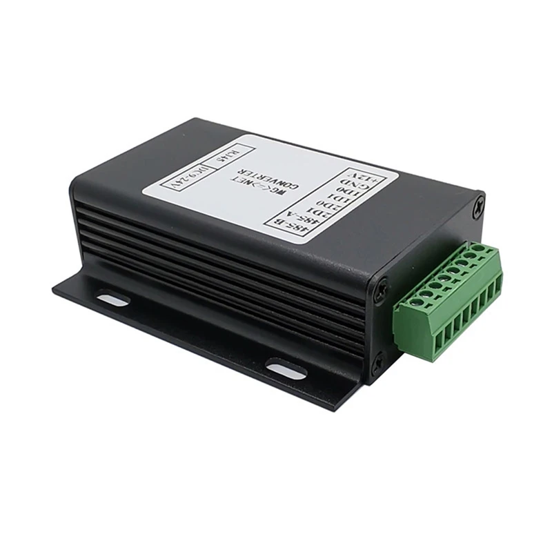 Y43A-1Pair Convertidor Wiegand a TCP/IP/Extensor de señal Wiegand/Recogida automática de todos los formatos WG que se utiliza para acceso a larga distancia