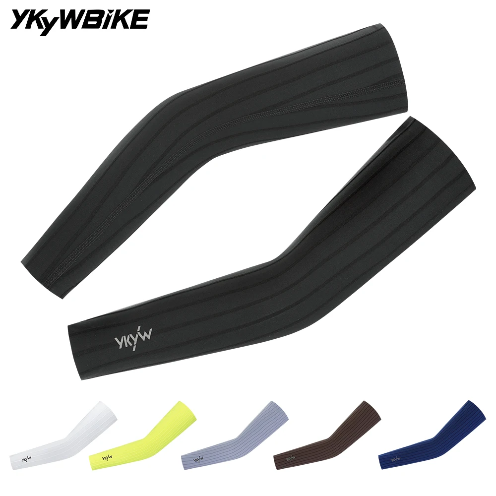 

YKYWBIKE Cycling Arm Sleeve Summer Aerodynamic Road Bike Arm Guards Bicycle Aero Outdoor SPF 50+ Breathable