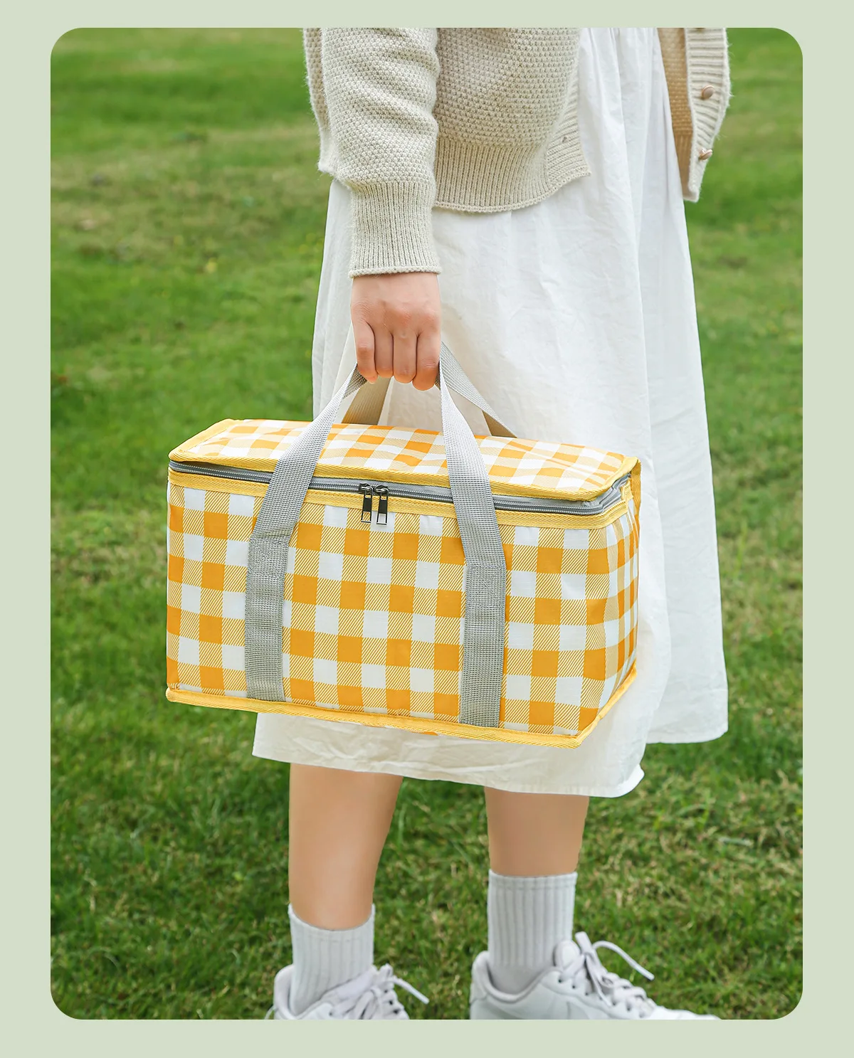 Large Capacity Insulated Picni - Tote Bag Sublimation review and price