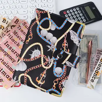 A6蝴蝶壓紋計畫活頁夾內頁拉鍊信封現金信封預算理財活頁夾 10 最佳銷售 預算規劃整理器 - №8