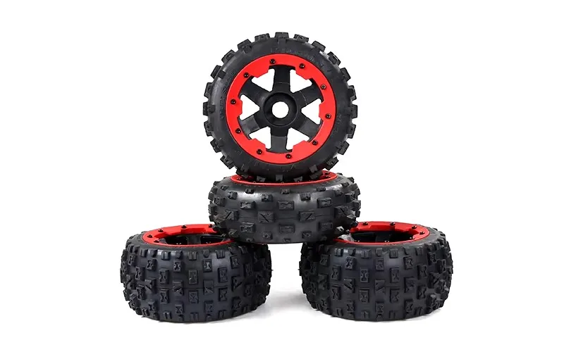 High-performance strong abrasion resistance grip off-road wheel assembly for 1/5 ROVAN ROFUN HPI BAJA 5B