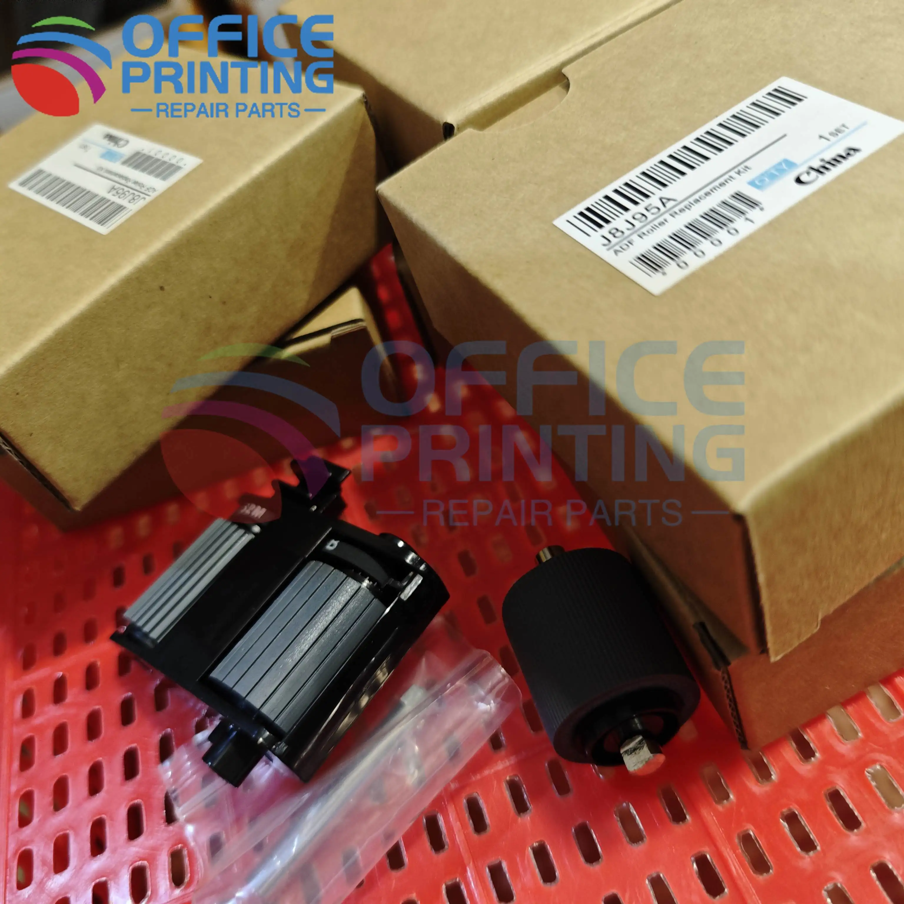 5sets High Quality J8J95A 5851-7202 ADF Roller Kit Pickup Roller for HP M631 M632 M633 M681 M682 M631 M633 Printer Parts