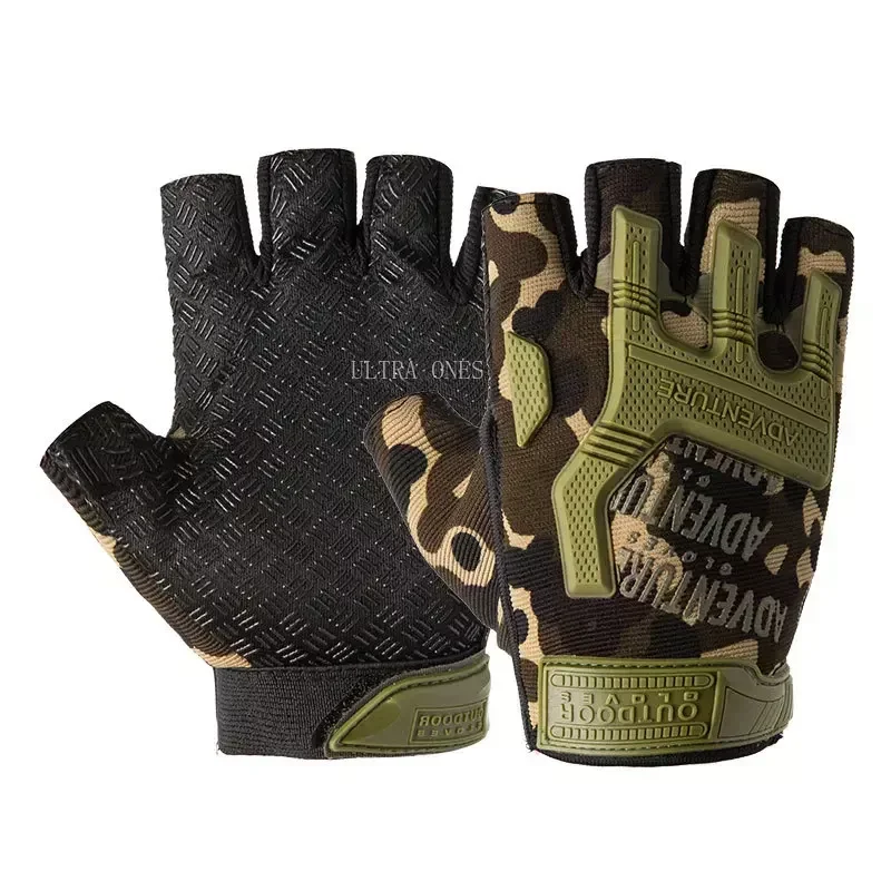 Guantes tácticos medio dedo resistentes al desgaste – para caza - imagen 5