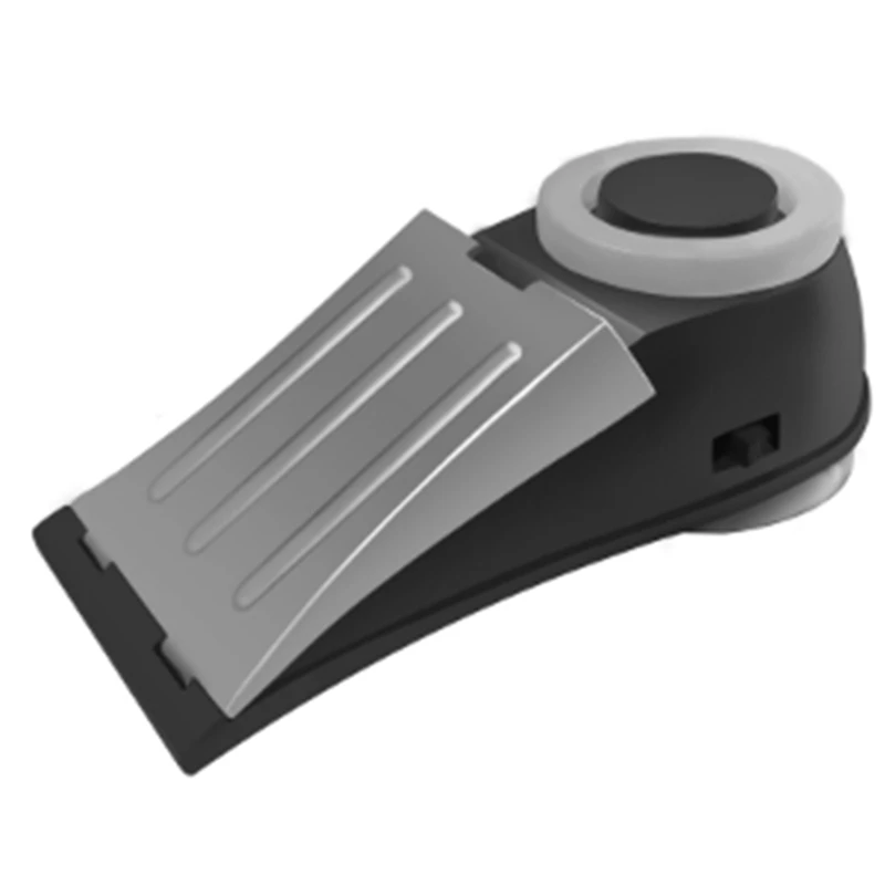 

B37B-Door Stopper For Women Living Alone, Window Vibration Alarm, Hotel Door Stop With Flashing Light And Anti-Theft Alarm