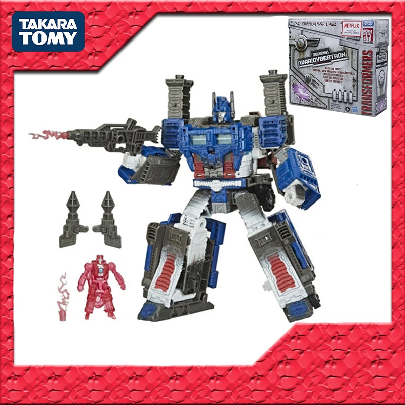 In Stock Original TAKARA TOMY Transformers netflix Ultra Magnus PVC Anime Figure Action Figures Model Toys