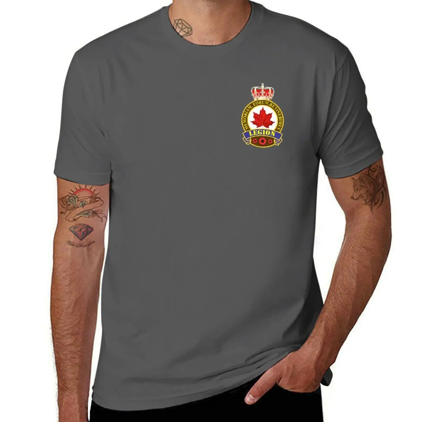 royal legion canadian legion T-Shirt Ultra Soft Breathable Tee Top