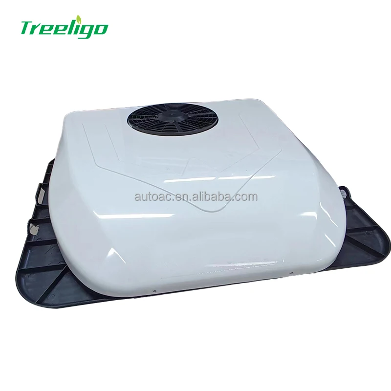 Roof Top 12 Volt 24v Truck Sleeper Air Conditioner For Van Travel Trailer Cabinets 12v 24v Air Conditioners