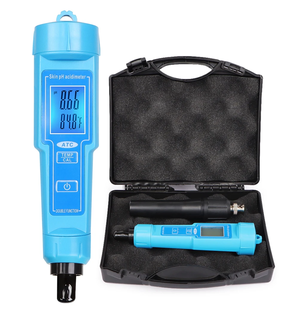 Digital ph-meter for soil ph-61181 Water Quality Tester Skin Acidimeter Replaceable PH Probe For aquario milk  Cheese 40% off