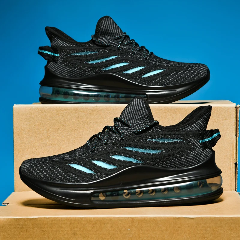 

2025 New Autumn Men's Shoes - Breathable Mesh Running Shoes, Cushioned Carbon Plate Speed Training, Anti-Slip Durable Hiking Sho