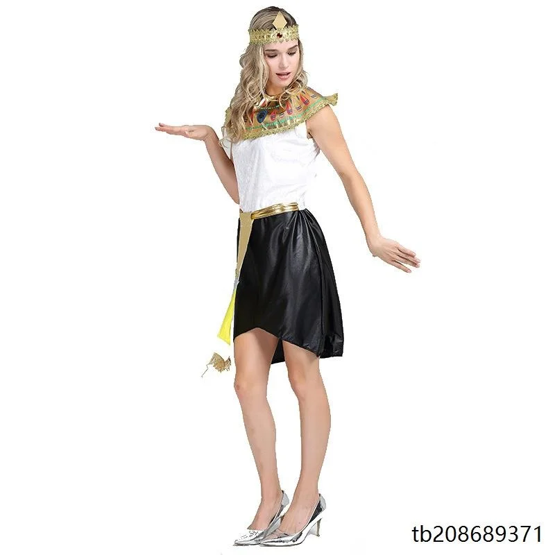 زي ملك نهر النيل للهالوين، زي أميرة للرجال البالغين، زي ملكة مصرية قديمة، رداء طويل، ملابس للعروض المسرحية