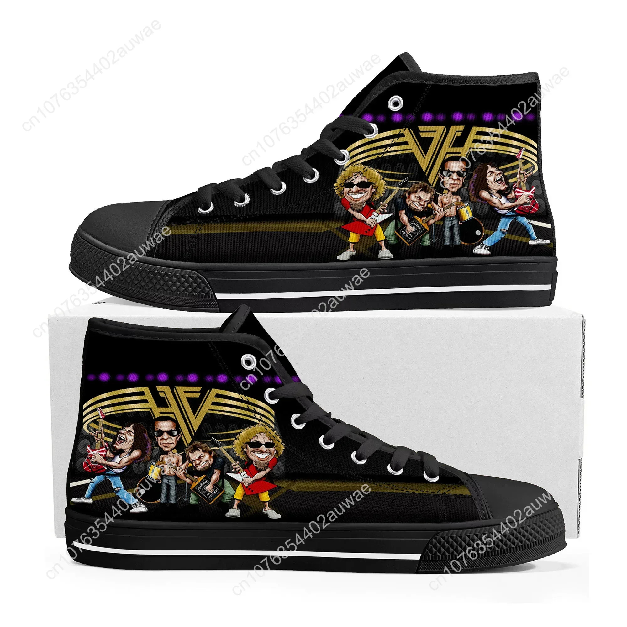 Van Evh-Zapatillas altas de lona para hombre y mujer, zapatos informales personalizados de alta calidad, 5150, 1984