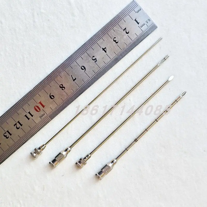 Four-piece set of pleural biopsy needles, 2.0/2.5/3.0 medical percutaneous needles, pleural biopsy needles