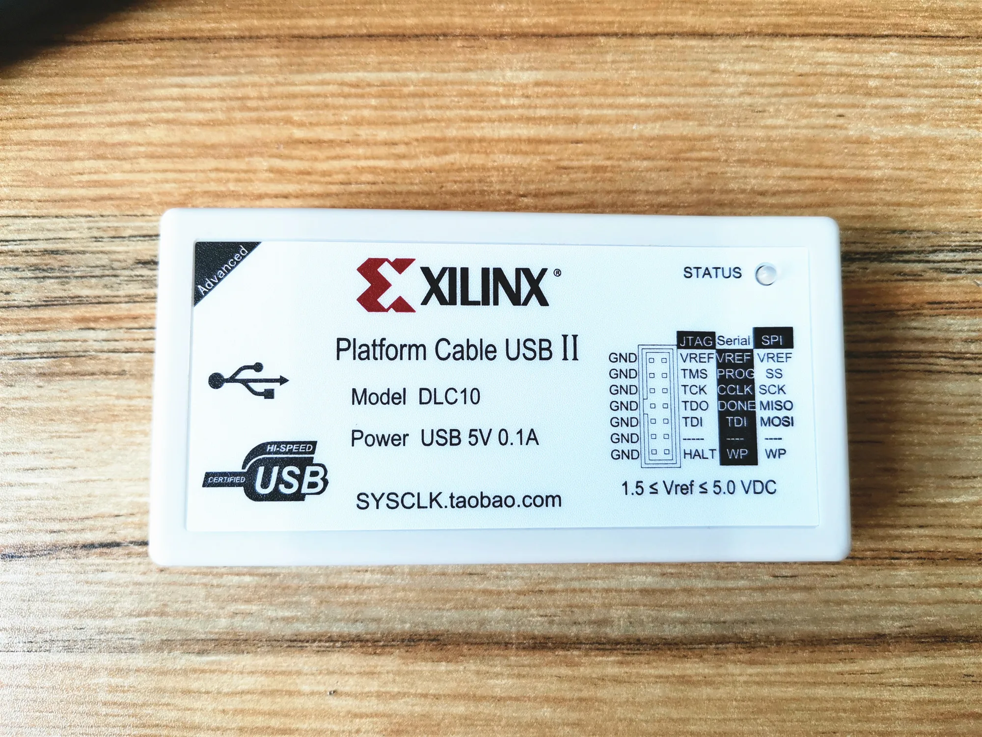 

Tongtu HW-USB-II-G DLC10 Xilinx кабель платформы II FPGA/CPLD кабель для загрузки