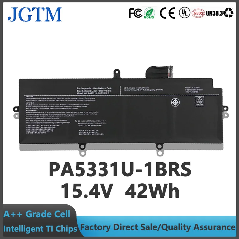 PA5331U-1BRS 15.4V 42Wh Laptop Battery Replacement for Toshiba Dynabook Portege A30-E X30L-G R30-A R30-A-134 R30-E-10K R30-E-10X