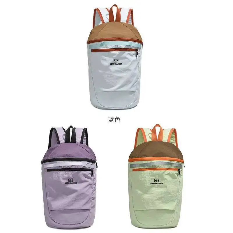 حقيبة ظهر صغيرة للمشي لمسافات طويلة مع حقيبة للرجال والنساء، حقيبة نهارية صغيرة خفيفة الوزن للسفر كاجوال للمشي لمسافات طويلة في الهواء الطلق خفيفة الوزن ومناسبة #5