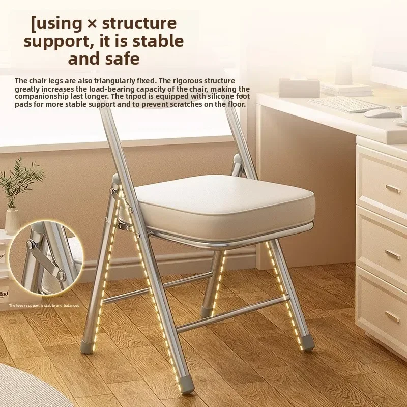 シンプルなスツール バックチェア ホームダイニングチェア 折りたたみ椅子 オフィスチェア 会議用椅子 コンピューターチェア 寮用椅子