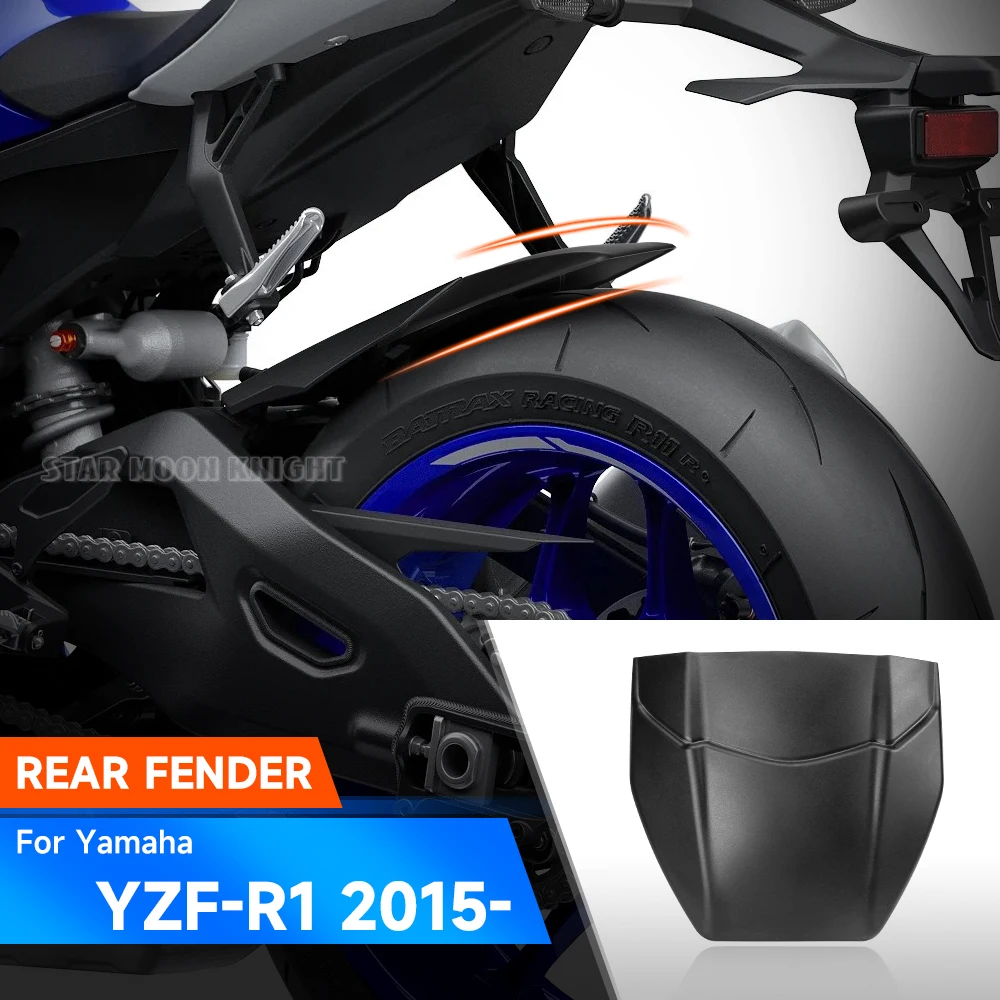 

Motorcycle Rear Fender Splash Guard Cover Mudguard Extender For Yamaha YZF-R1 R 1 YZF R1 2015- 2024 2023 2022 2021 Accessories