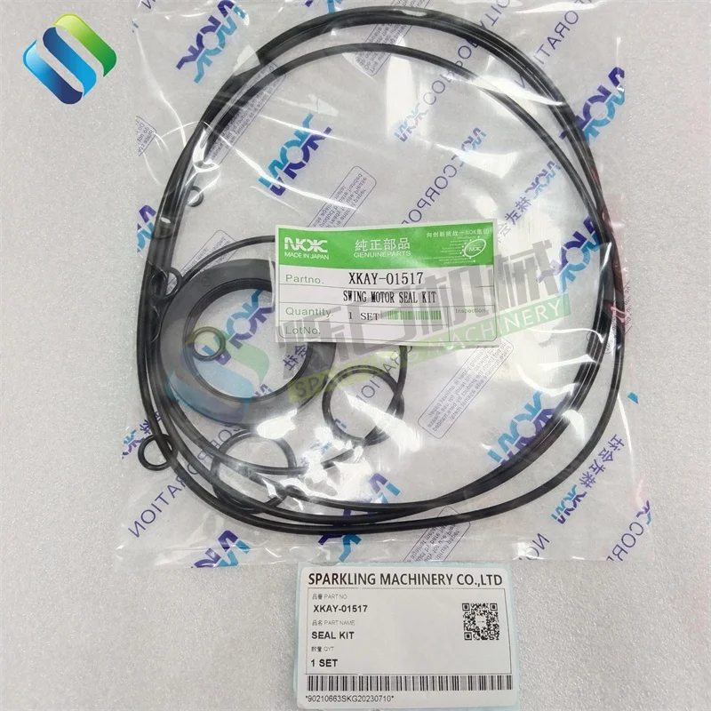 For Hyu-ndai R XKAY-01517 R210LC-9 R210W-9 Excavator Spare Parts Swing Motor Seal Kit XKAY-01517