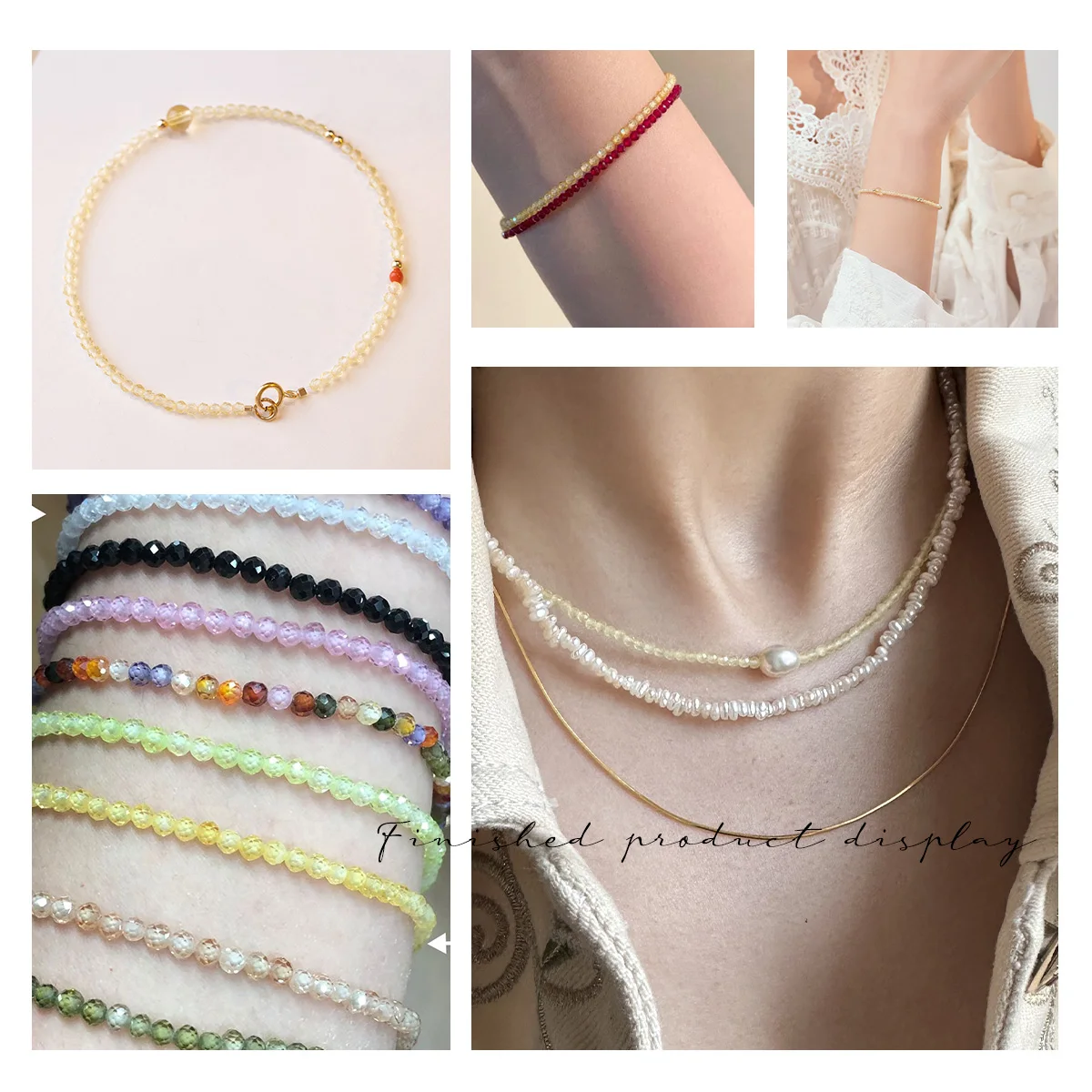 20strands 2mm 3mm Yellow Spinels Natural Stone Faceted Beads for DIY Women Men Necklace Bracelets Jewelry Making Accessories