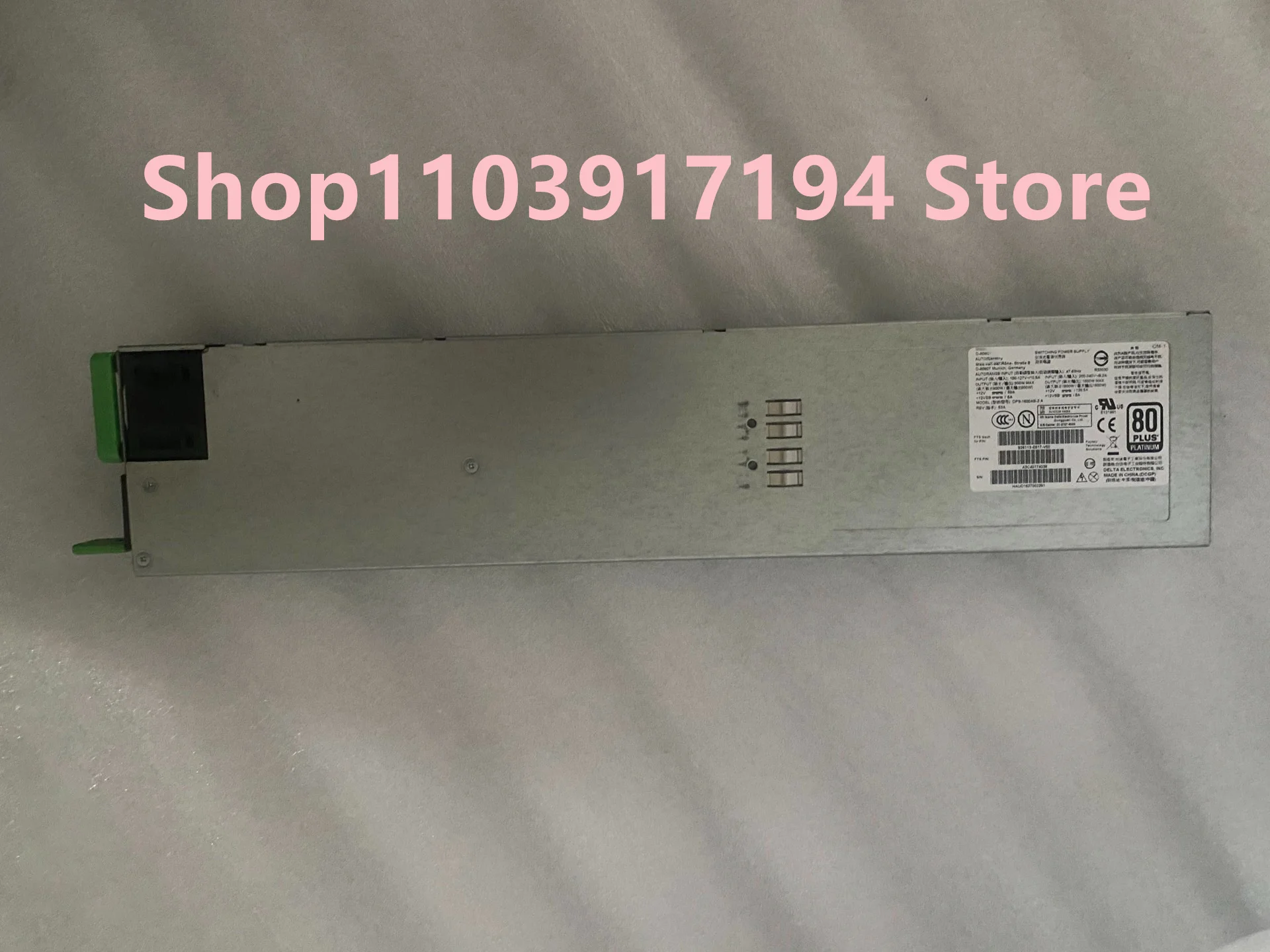 FOR Fujitsu DPS-1600AB-3A S26113-E617-V50 A3C40174038  1600w Power Supply