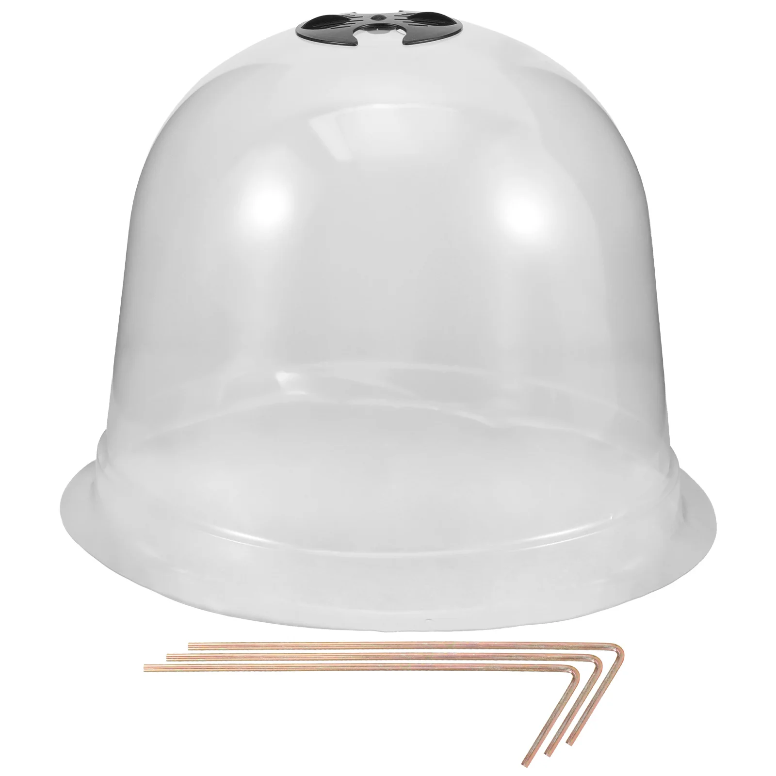 

1Set Garden Dome Plastic Cloche Plant Cover Breathable Transparent Plant Frost Protection Dome for Garden Tree Guard
