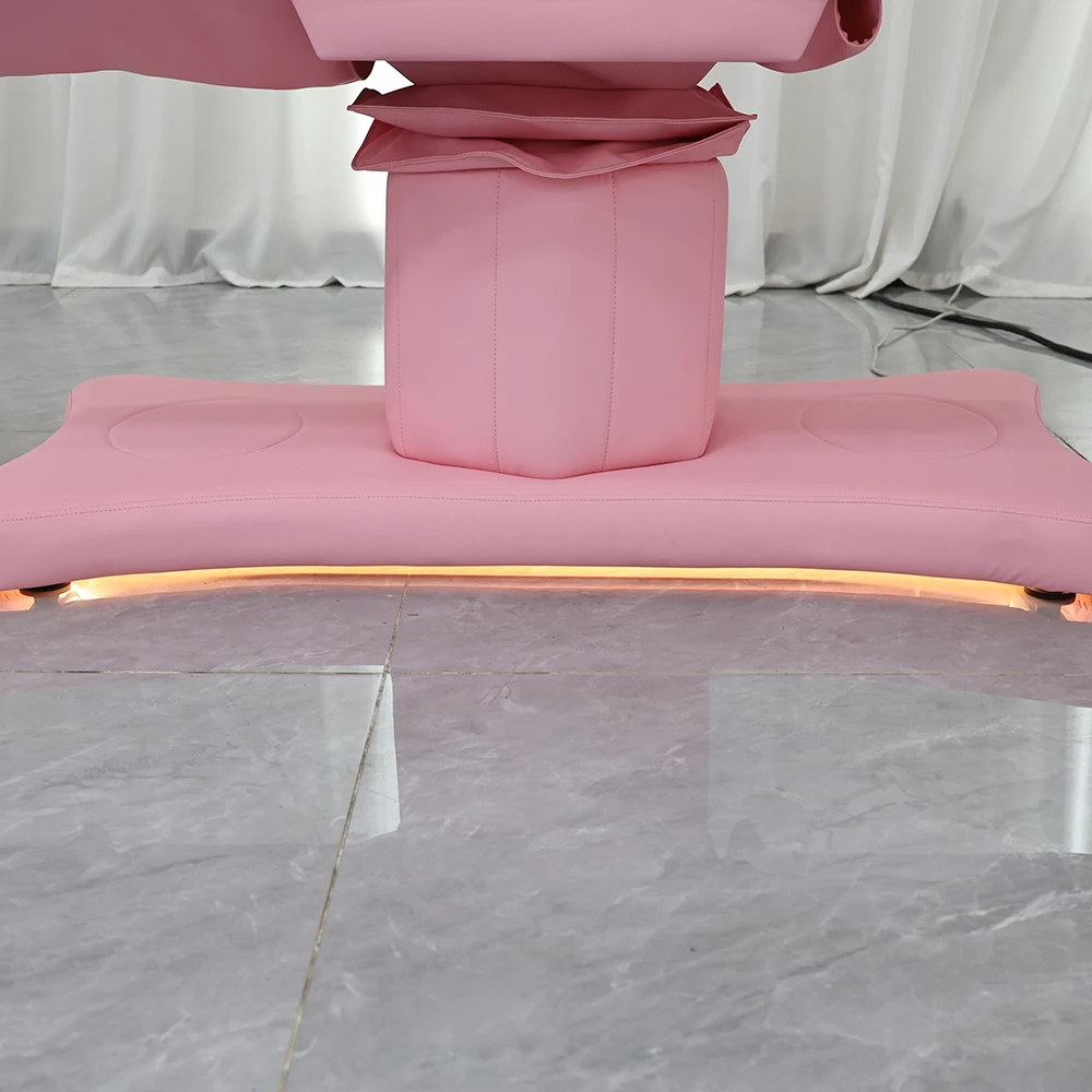 2026 Neue Rosa Schönheits- und Gesichtspflegeliege, Massagetisch, Untersuchungsliege für Körperuntersuchungen, Stuhl, Schönheitssalon-Möbel – Detail 15