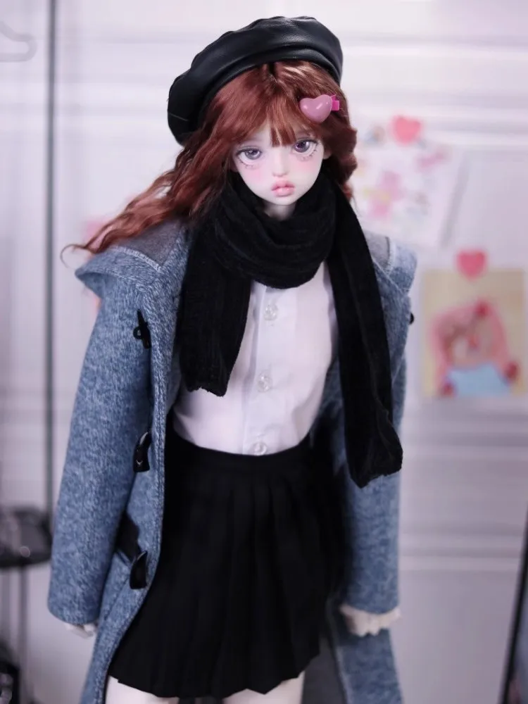 New Arrival BJD Doll Clothes For 1/3 SD10 POPO68 ID75 Doll Coat Skirt Shirt Socks Hat Outfit Dolls Clothing Accessories