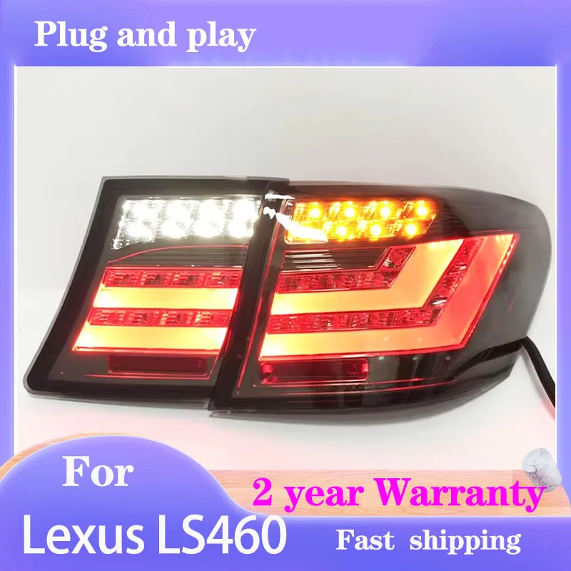 

Car Styling for LEXUS LS460 Tail Light 2006-2009 LS500 Taillight LS600 DRL Turn Signal Low High Beam Projector Lens