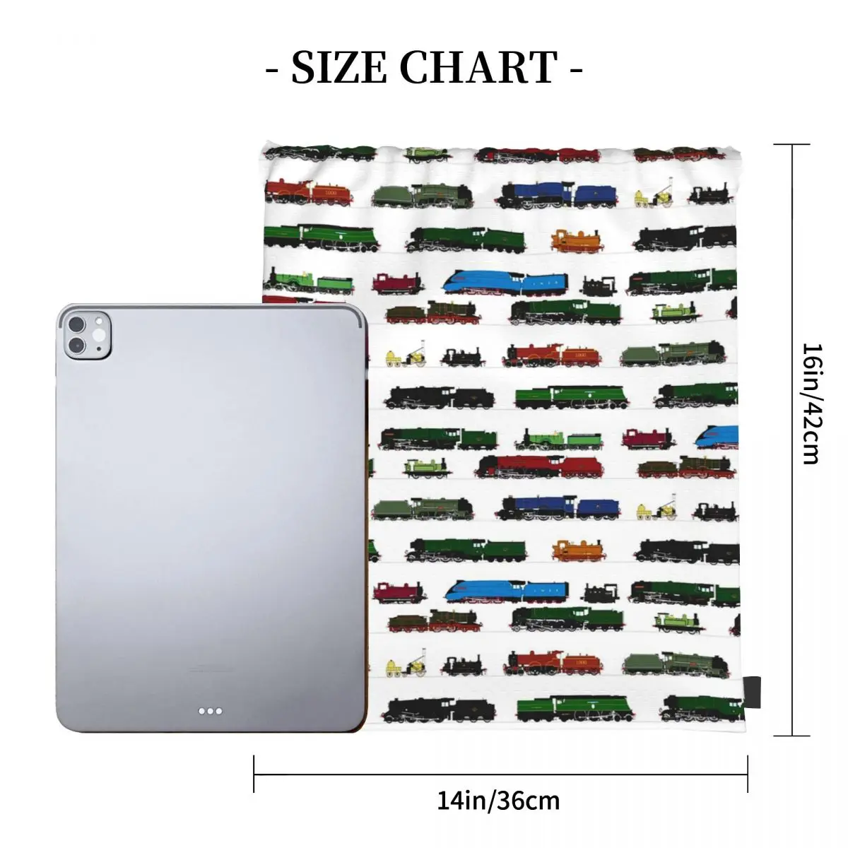حقائب ظهر للقطارات البخارية البريطانية المميزة، متعددة الوظائف برباط، حقيبة أشتات للجيب، حقائب كتب لطلاب السفر
