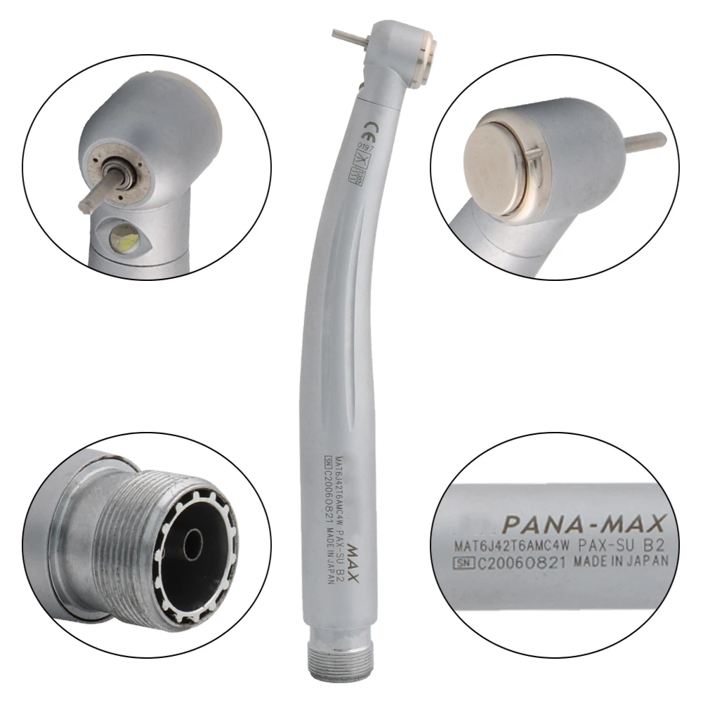 Dental LED High Speed Handpiece Pana Max Self-powered Standard 2/4Holes SU Cartirdge