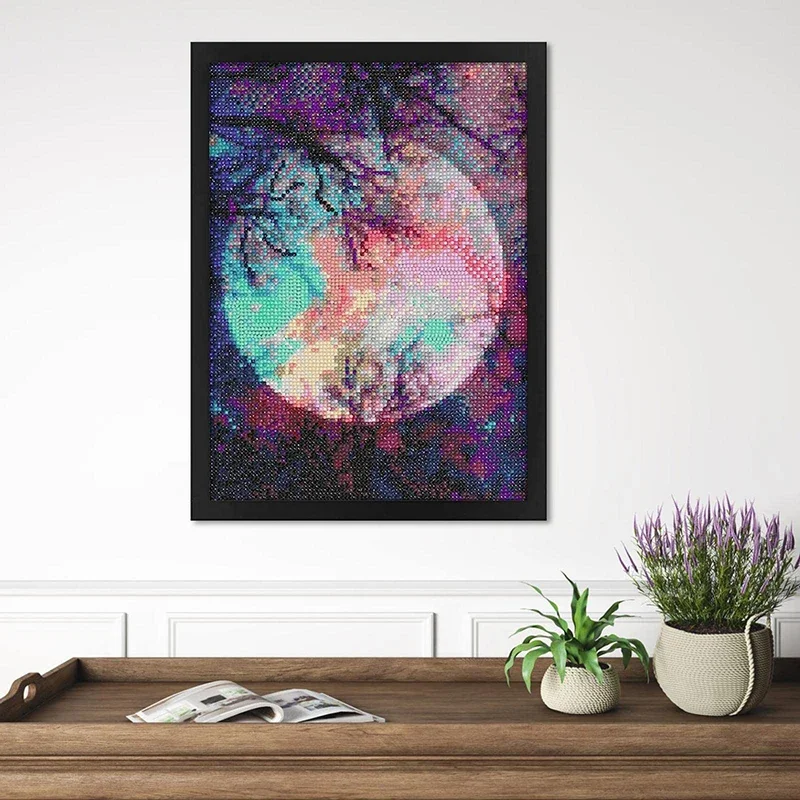 Magnetic Photo Frame for Diamond Painting, Art, Office, Display Accessories, 30x40cm