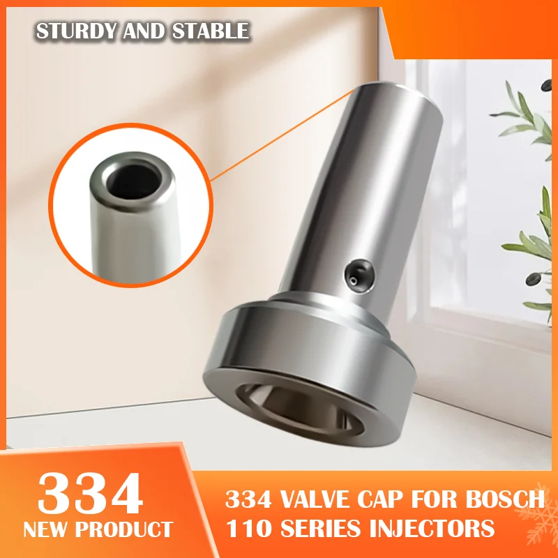 334 Control Valve Cap Ensures Solenoid Valves Precise Opening/Closing For Bosch 110 Series Common Rail Fuel Injectors XH2424