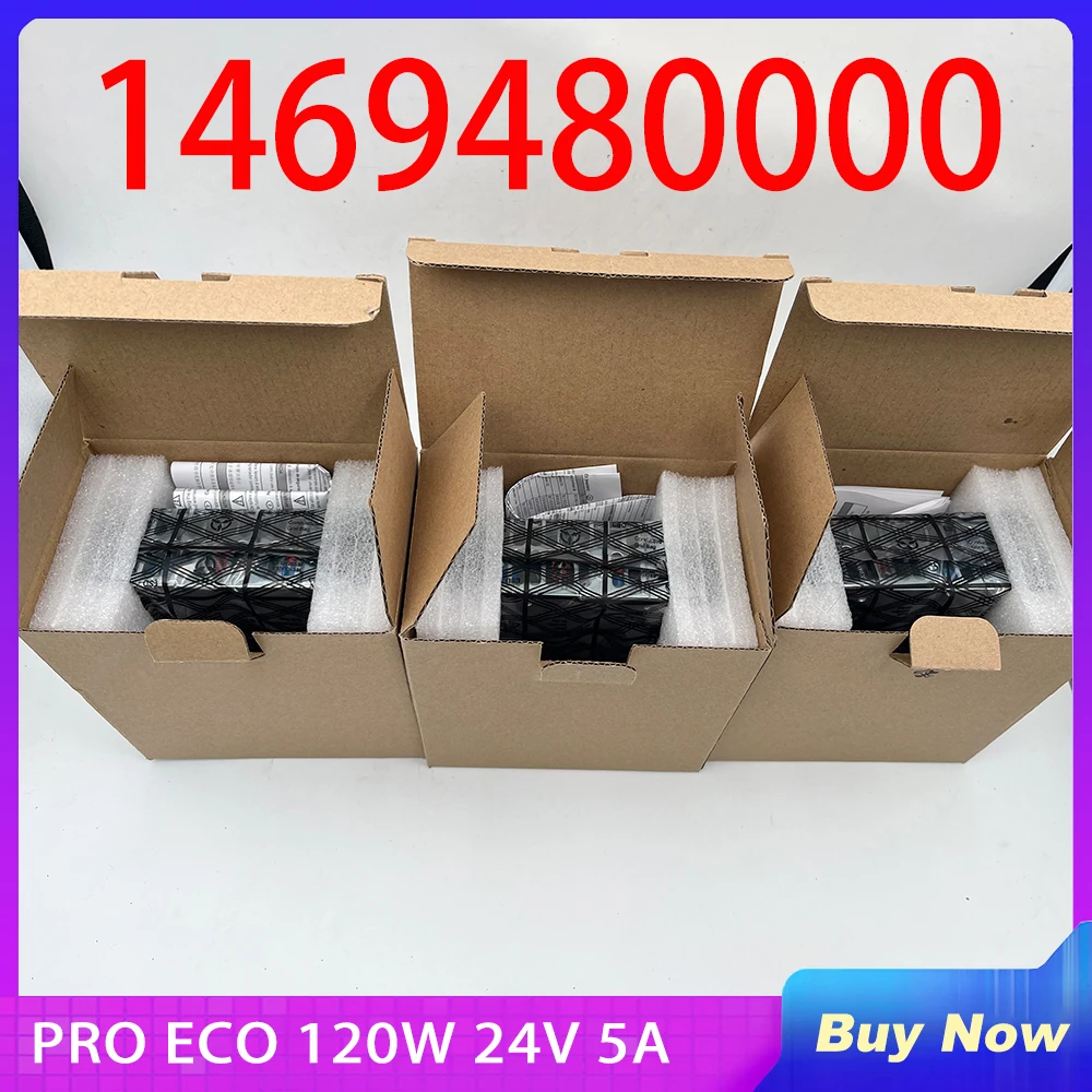 

1PCS For Weidmuller PRO ECO 120W 24V 5A Switch-mode Power Supply Unit 24V 1469480000