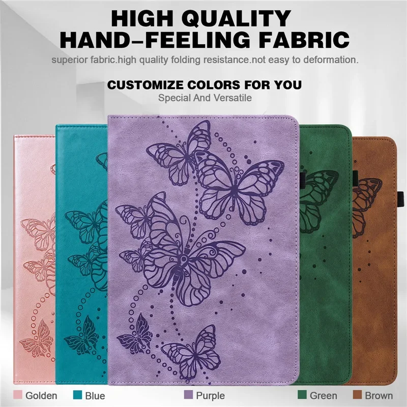 For Xiaomi Redmi Pad SE Case 2023 11 Inch Cute Flower Butterfly Embossed Soft TPU Back for RedmiPad Redmi Pad SE Cover Case Kids