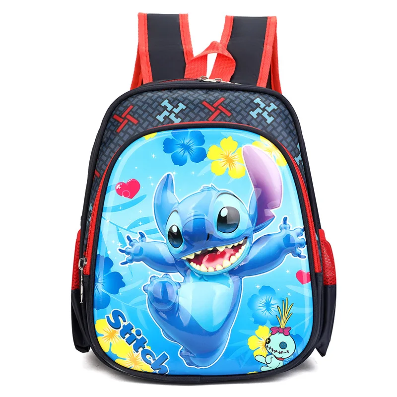 

Stitch Kids Elementary School Cartoon Hard Shell Backpack Boys Girls Lightweight Backpack Durable Schoolbag Disney Mickey Mouse