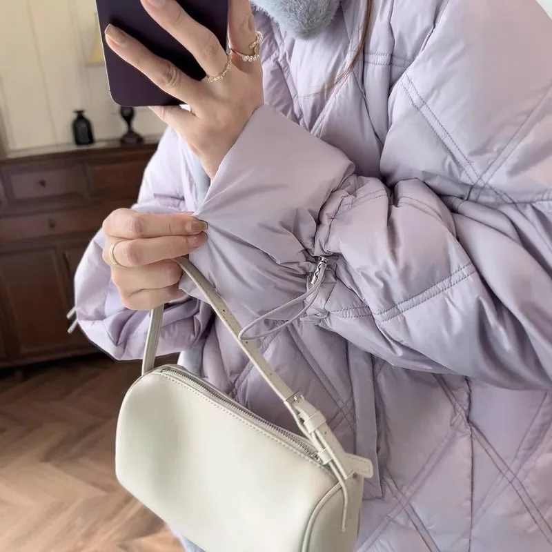 Women's Models Autumn Winter Tops Coat Cotton Clothes Lingerie Short Thickened Warm Simple Comfortable Loose Designed Versatile