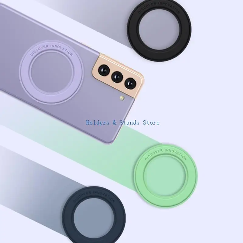 Y4UE Sticker Wireless Rings for Apple Android Phones Durable