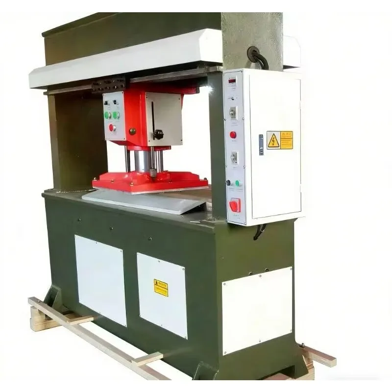 40T Hydraulic Traveling Head Cutting Machine For Leather EVA Foam Fabric Shoe Making Die Cutting Press