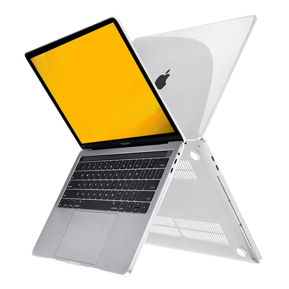 For MacBook Pro 13 Crystal protective sleeve M1 A2338 A2289 A2251 A2159 A1989 A1706 A1708 Protective Hard Case Crystal Clear