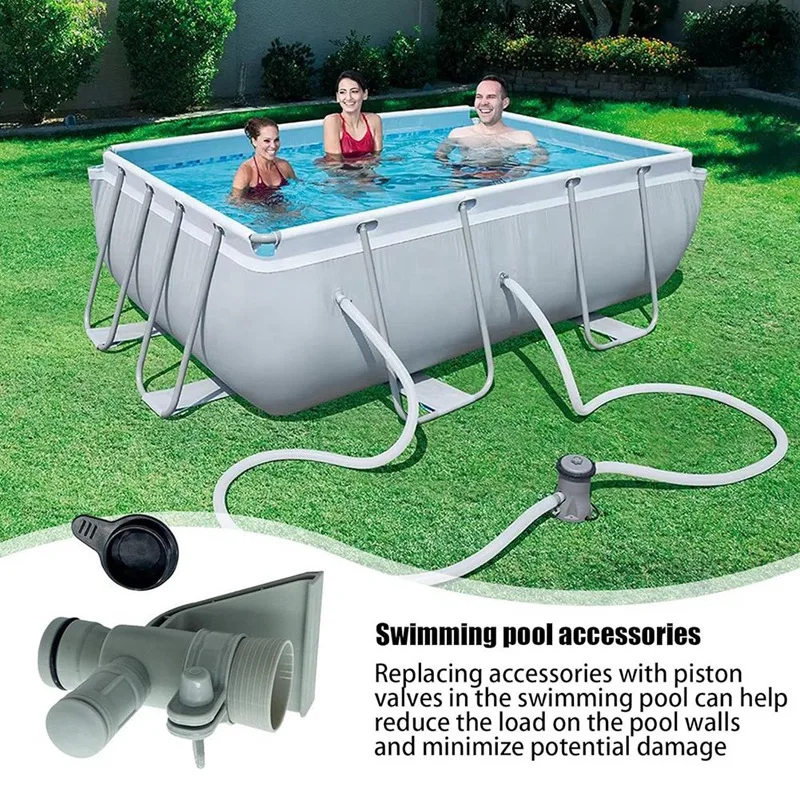 MAKE 637R-12363-محول خرطوم حمام السباحة-صمام غطاس قابل للتعديل--ملحقات حمام السباحة-صمام غطاس-صمام غطاس حمام سباحة-صمام غطاس