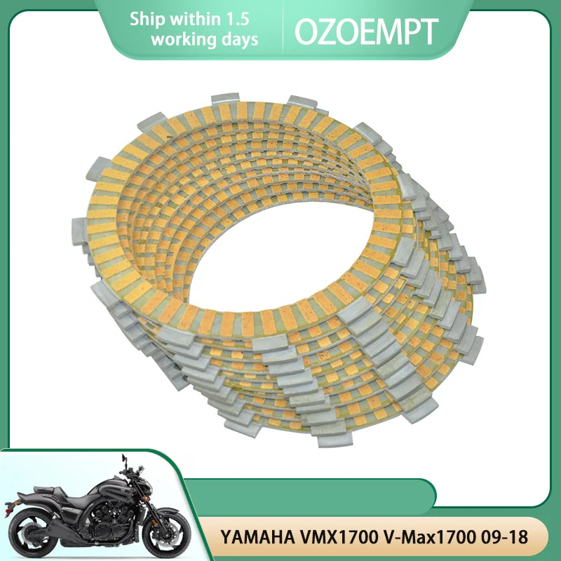 

OZOEMPT Fibrous Clutch plate Apply to YAMAHA VMX1700 V-Max1700 09-18