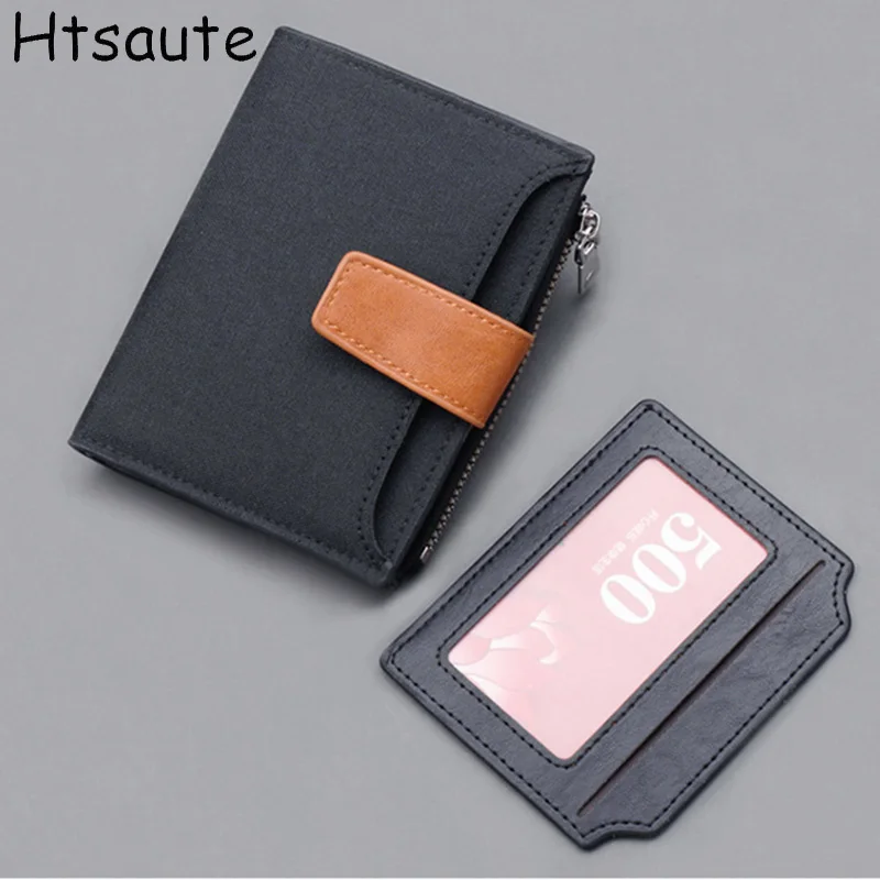 

Men Wallet PU Leather ID Credit Card Holder Clutch Coin Purse Luxury Brand Wallet Frosted Short Wallets Men Wallet Coin Pocket