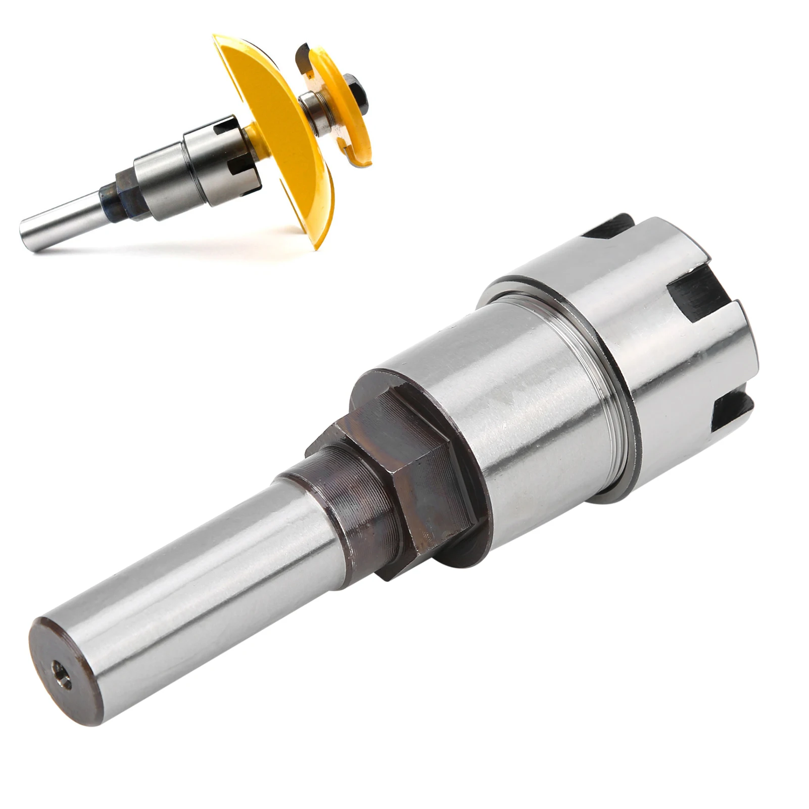 

Collet Extension Rod 1/2in Shank Chuck Holders HSS for CNC Milling Cutter Lathe Tool