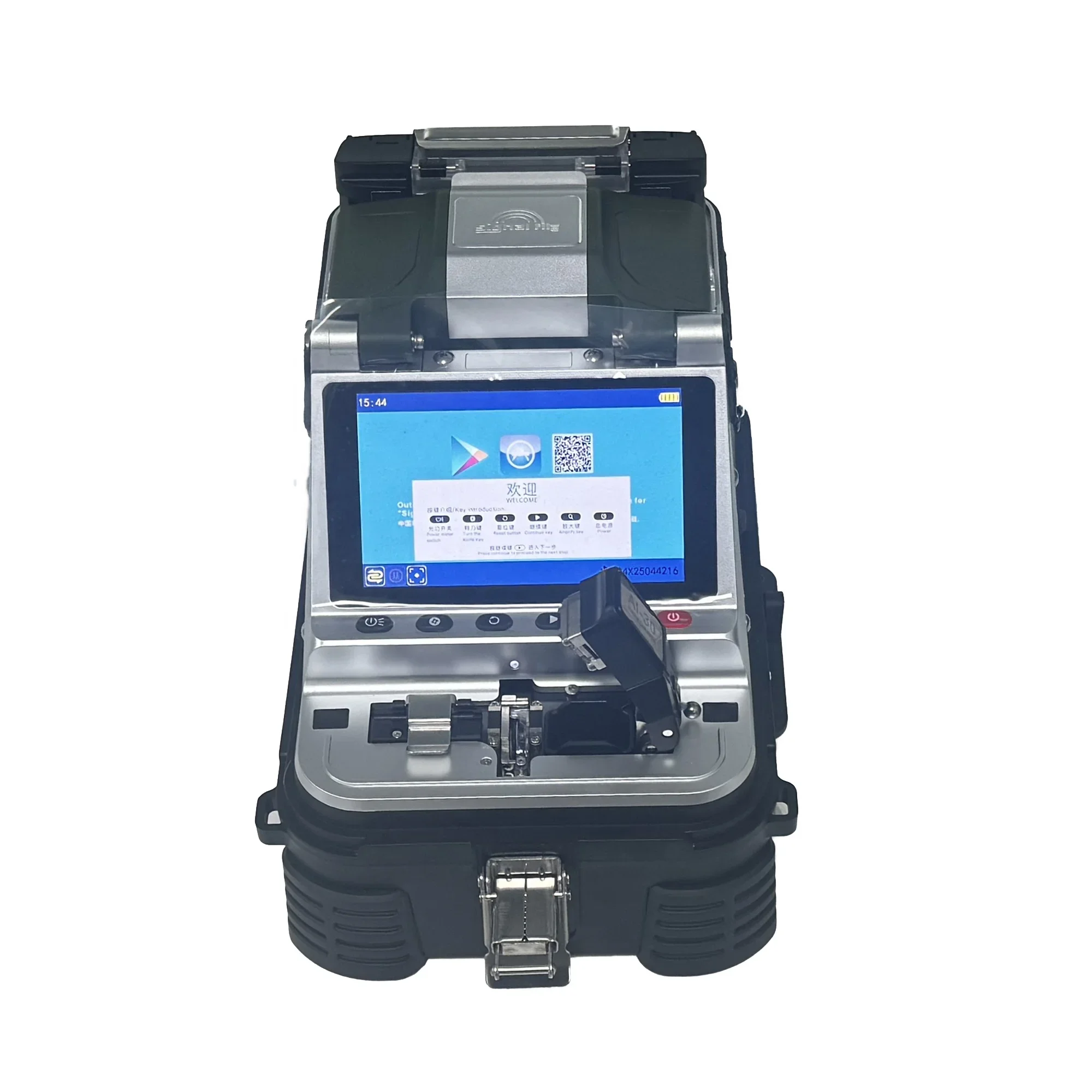 AI-30 Trunk Line Fiber Optic Splicing Machine With Multi-Language And Touch Screen And VFL And OPM And Electric Fiber Cleaver