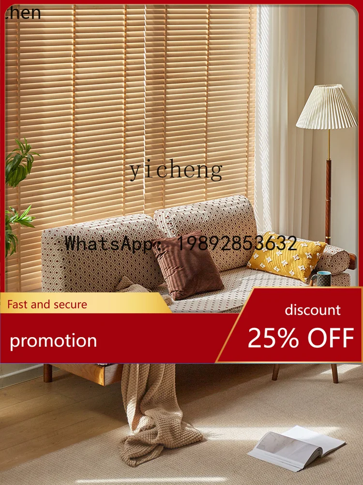 HT solid wood sofa bed living room sitting  multi-functional double straight row sofa small apartment