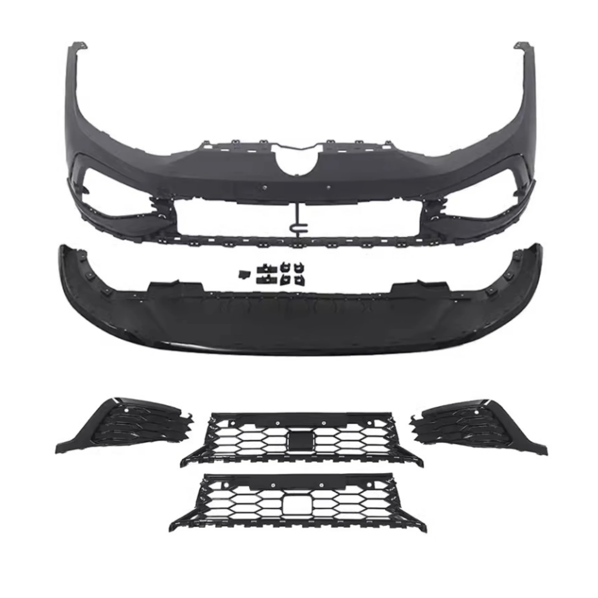 

New Style Front Bumper Grille Assembly for Volkswagen vw Lamando L 2023 Convert Surround Body Kit Car Accessories