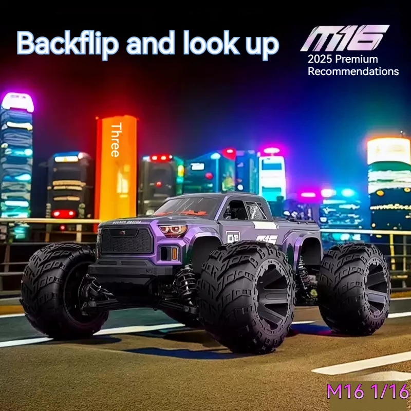 

Грузовик GR Youdi Co-Branded M16 1/16 Бесщеточный сальто UD1610S Автомобиль с дистанционным управлением Электрический внедорожник с полным приводом